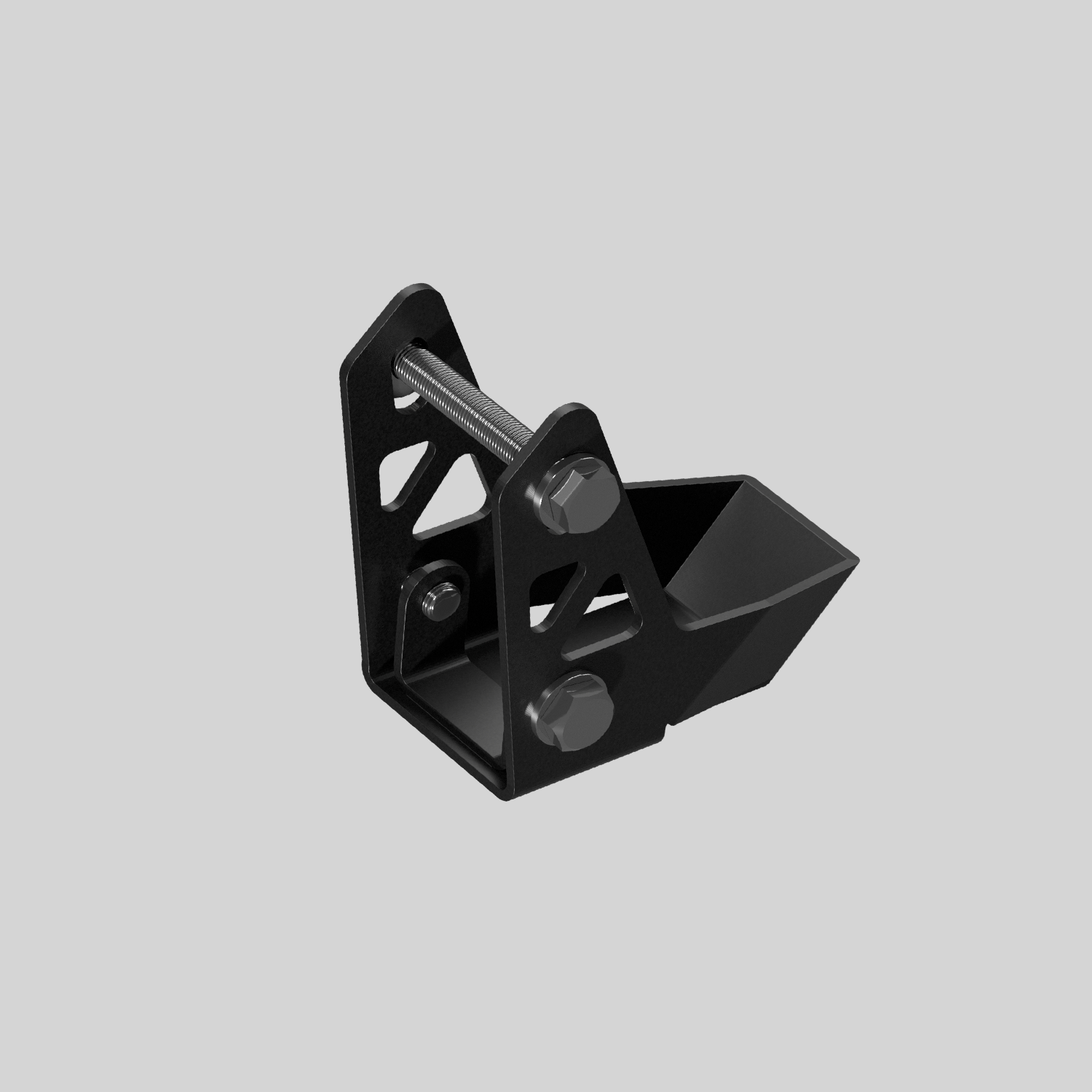 2024-Current Lexus GX550/Toyota Land Cruiser Rear Shock Mount Skid Plate Kit