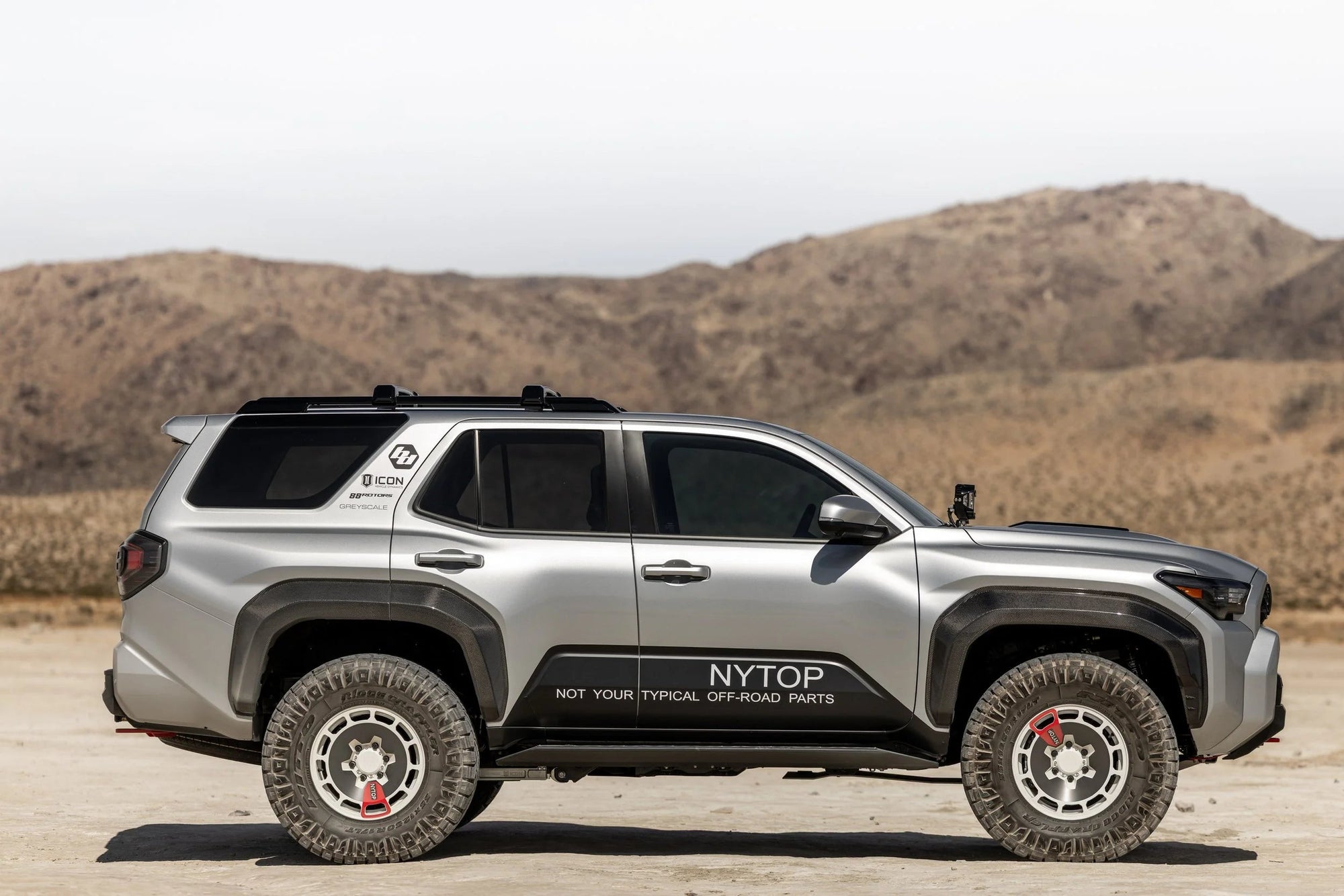 2025-Current Toyota 4Runner Rock Sliders
