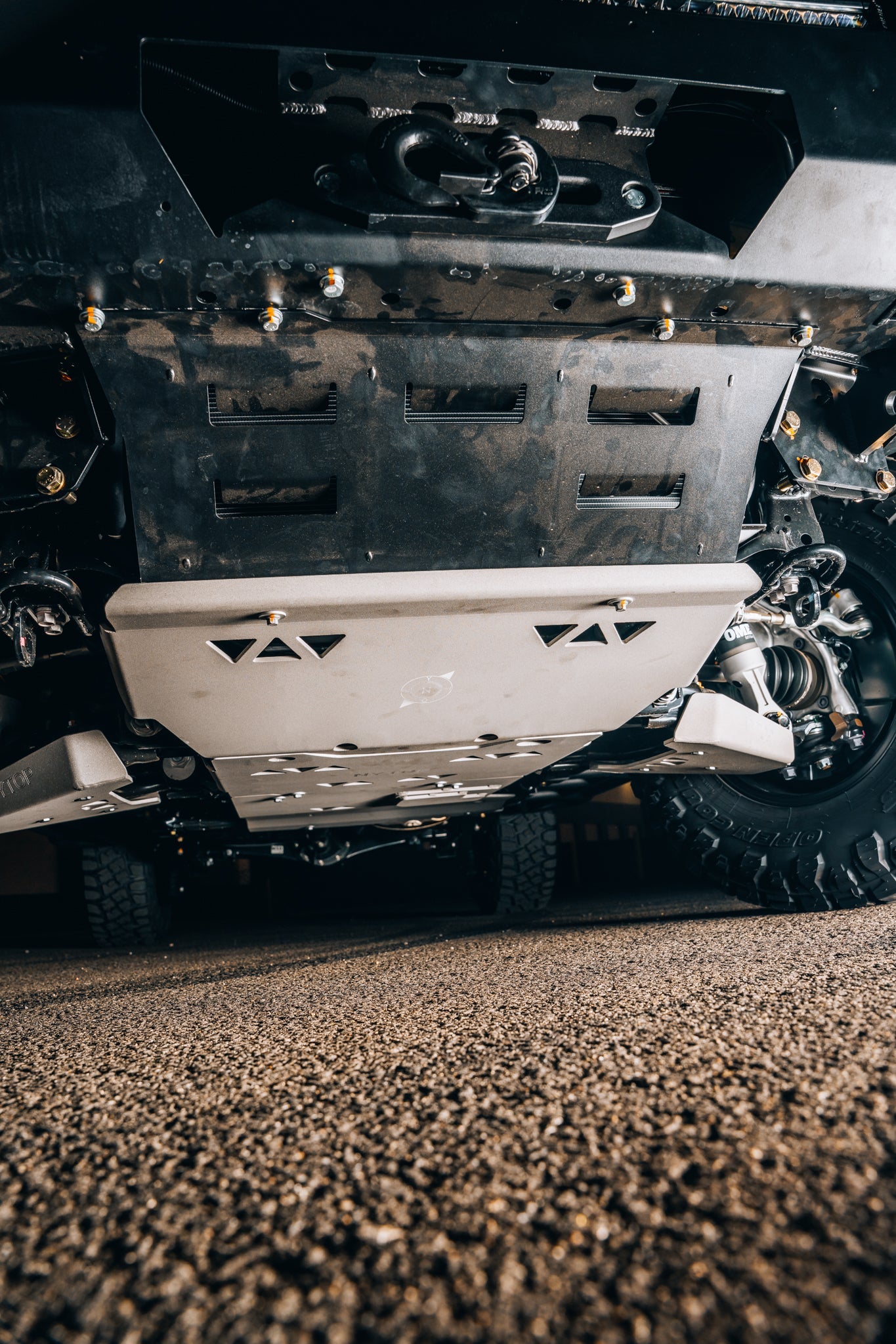 2024-Current Lexus GX550/Toyota Land Cruiser Lower Control Arm Skid Plate Kit