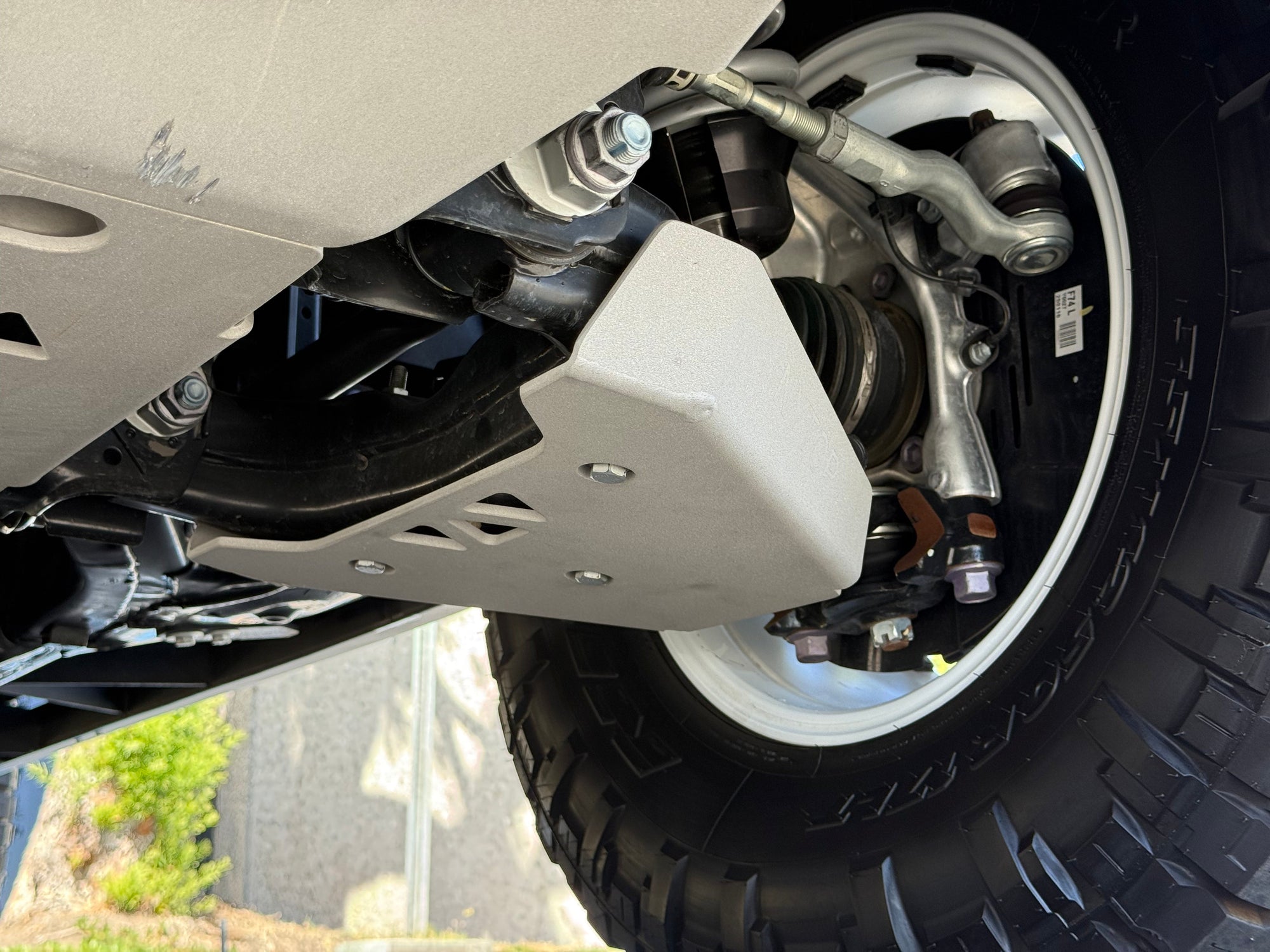 2025-Current Toyota 4Runner Lower Control Arm Skid Plate Kit