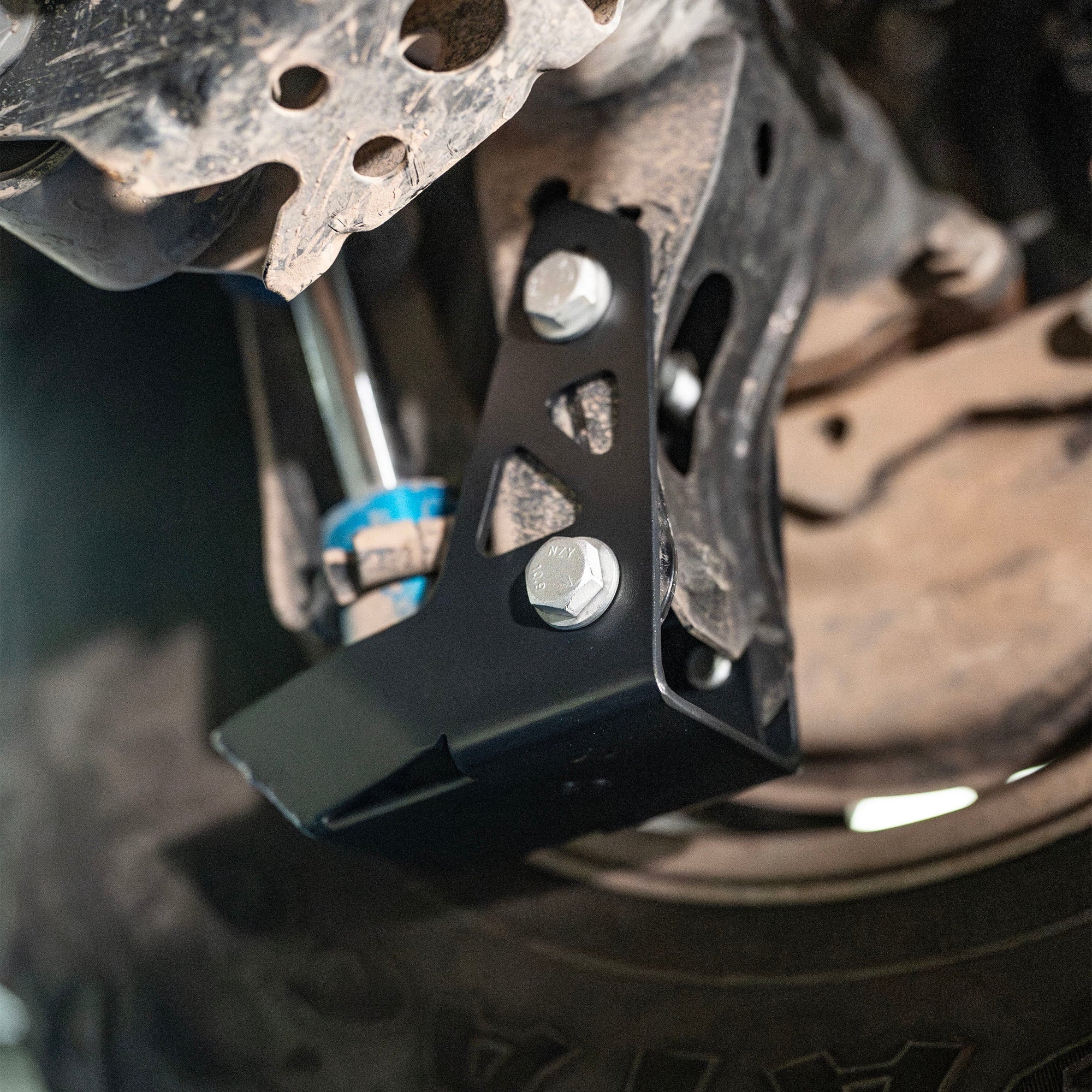 2025-Current Toyota 4Runner Rear Shock Mount Skid Plate Kit
